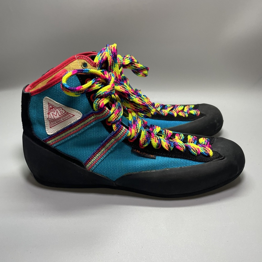 RARE‎ JEAN MARC BOIV Patrick Edlinger Rock Climbing Shoes 44